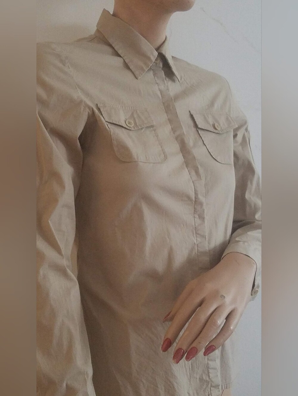 Classic Women's Kenneth Cole Long-Sleeve Button-down Shirt Size 8
